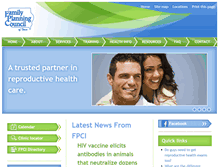 Tablet Screenshot of fpcouncil.com